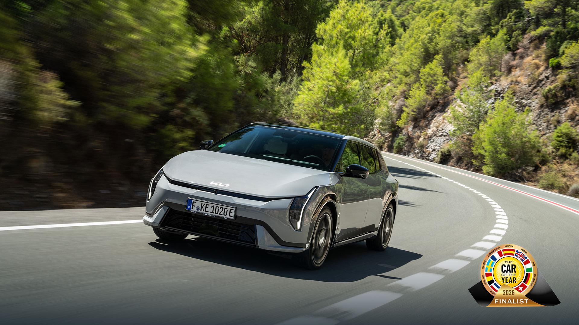Kia EV4 es finalista en los “European Car of the Year 2026”