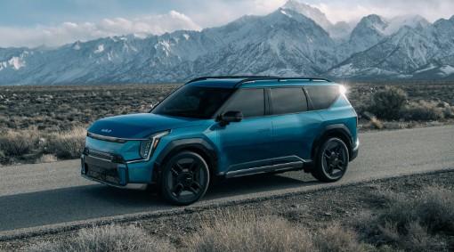 Kia EV9, ganador de los premios Women’s Worldwide Car of the Year 2024