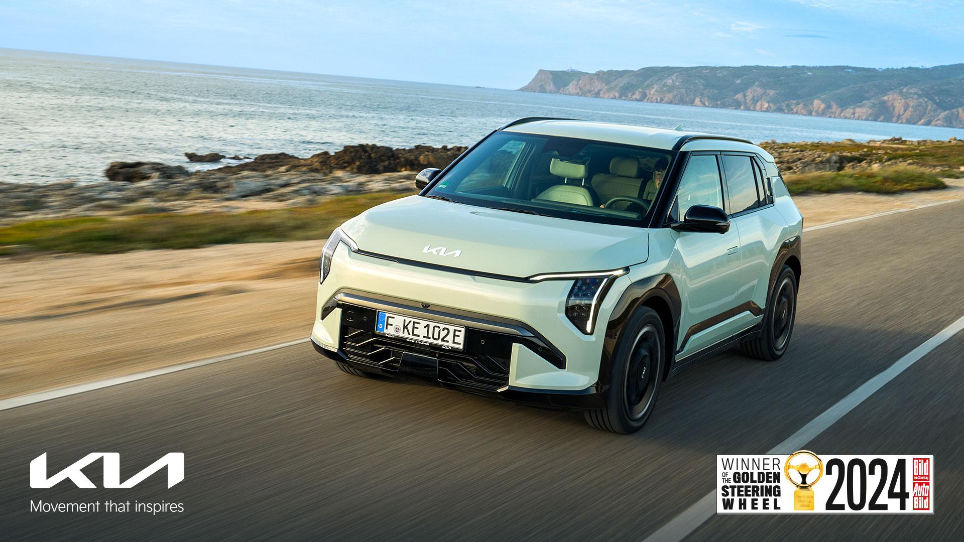 Kia EV3 gana la categoría Best-Value en los Golden Steering Wheel Awards 2024