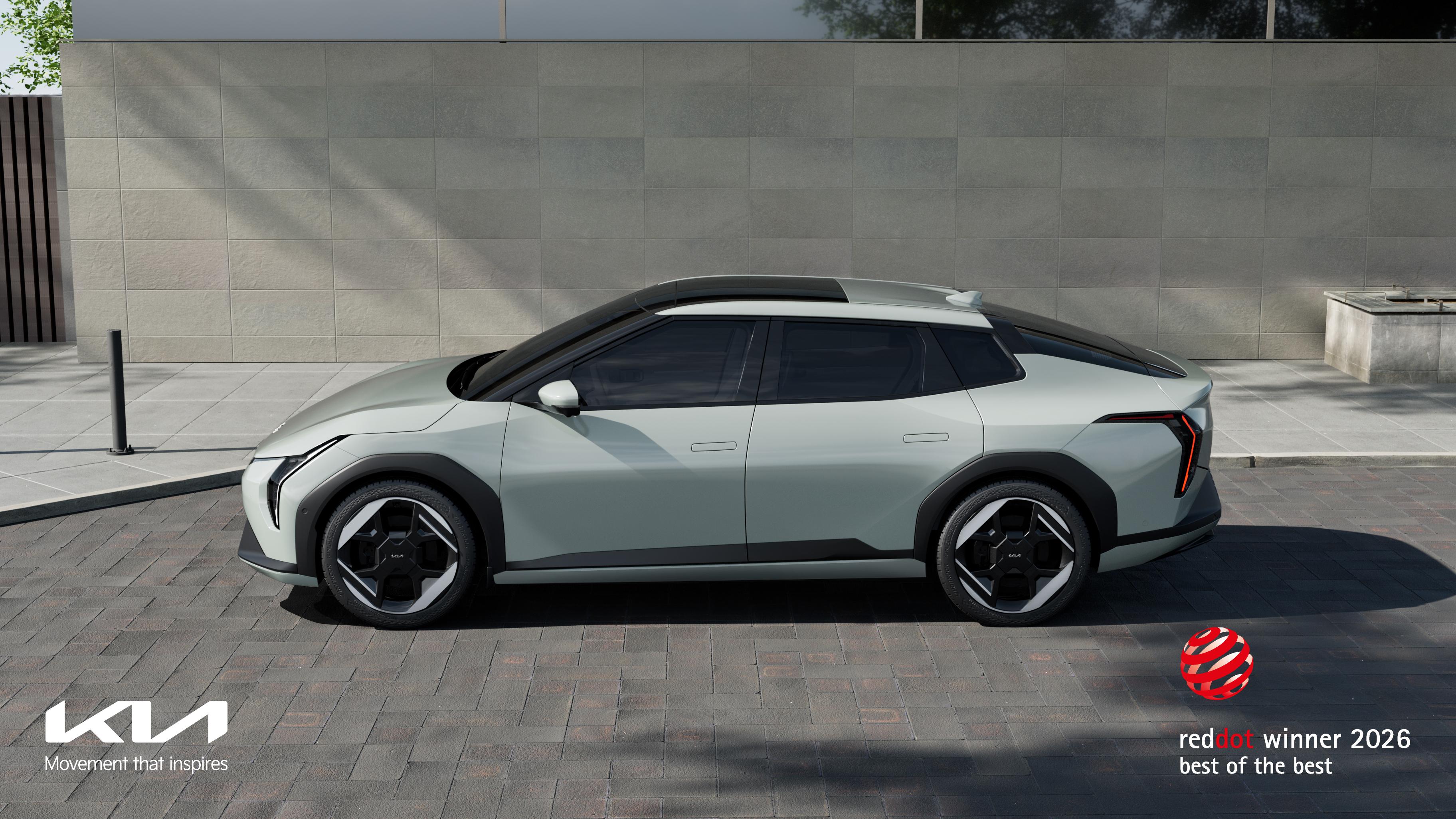 Kia EV4 y PV5, reconocidos en los Red Dot Design Award 2026