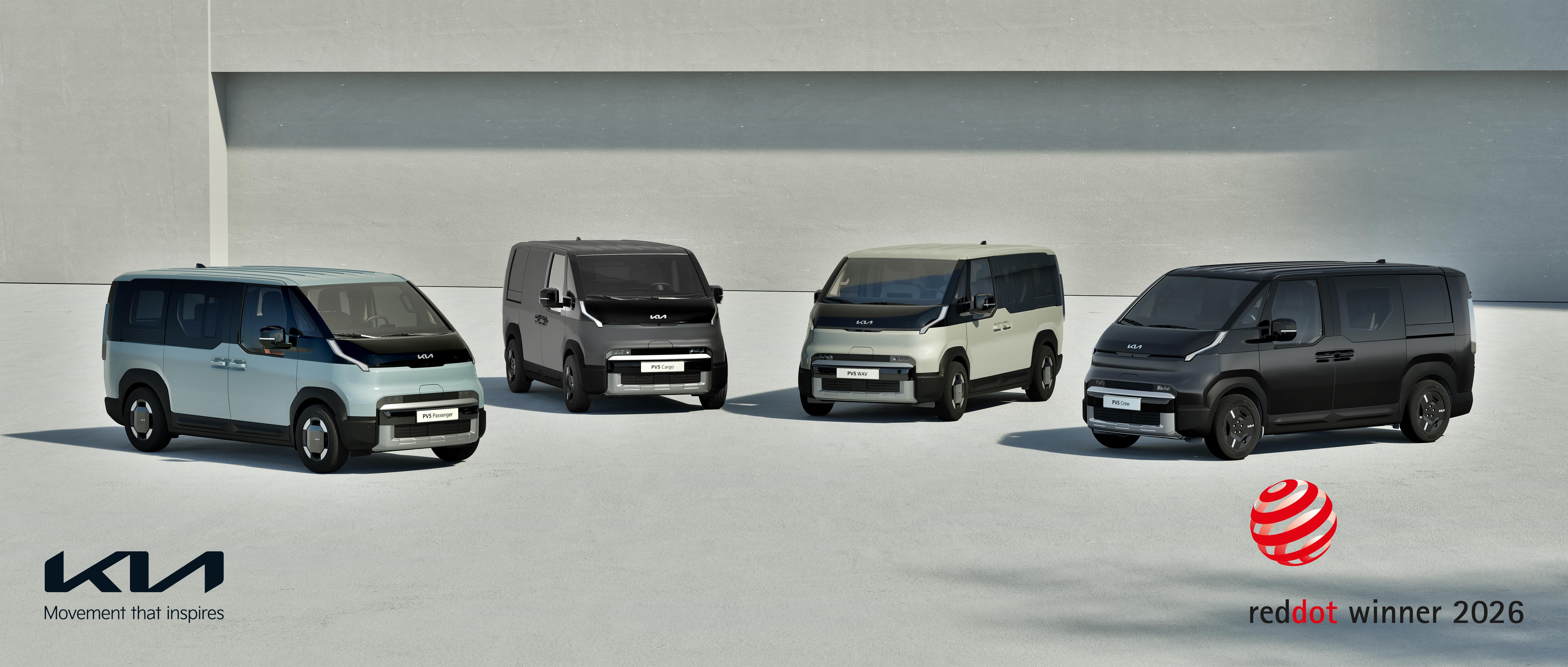 (Image 2) Kia PV5 Recognized at 2026 Red Dot Design Award