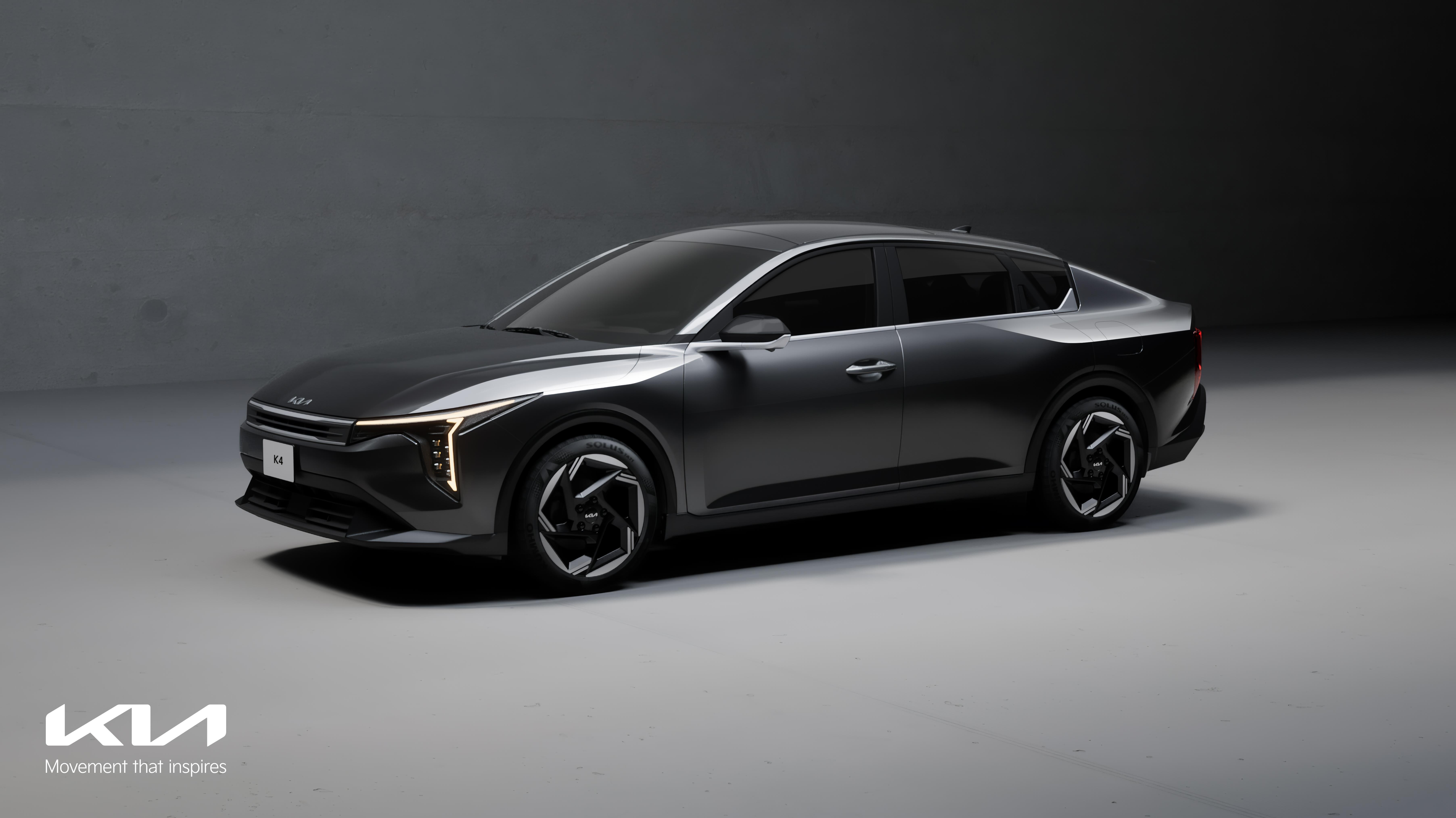 Power to progress: Kia K4 sedán compacto de próxima generación establece nuevos estándares de diseño