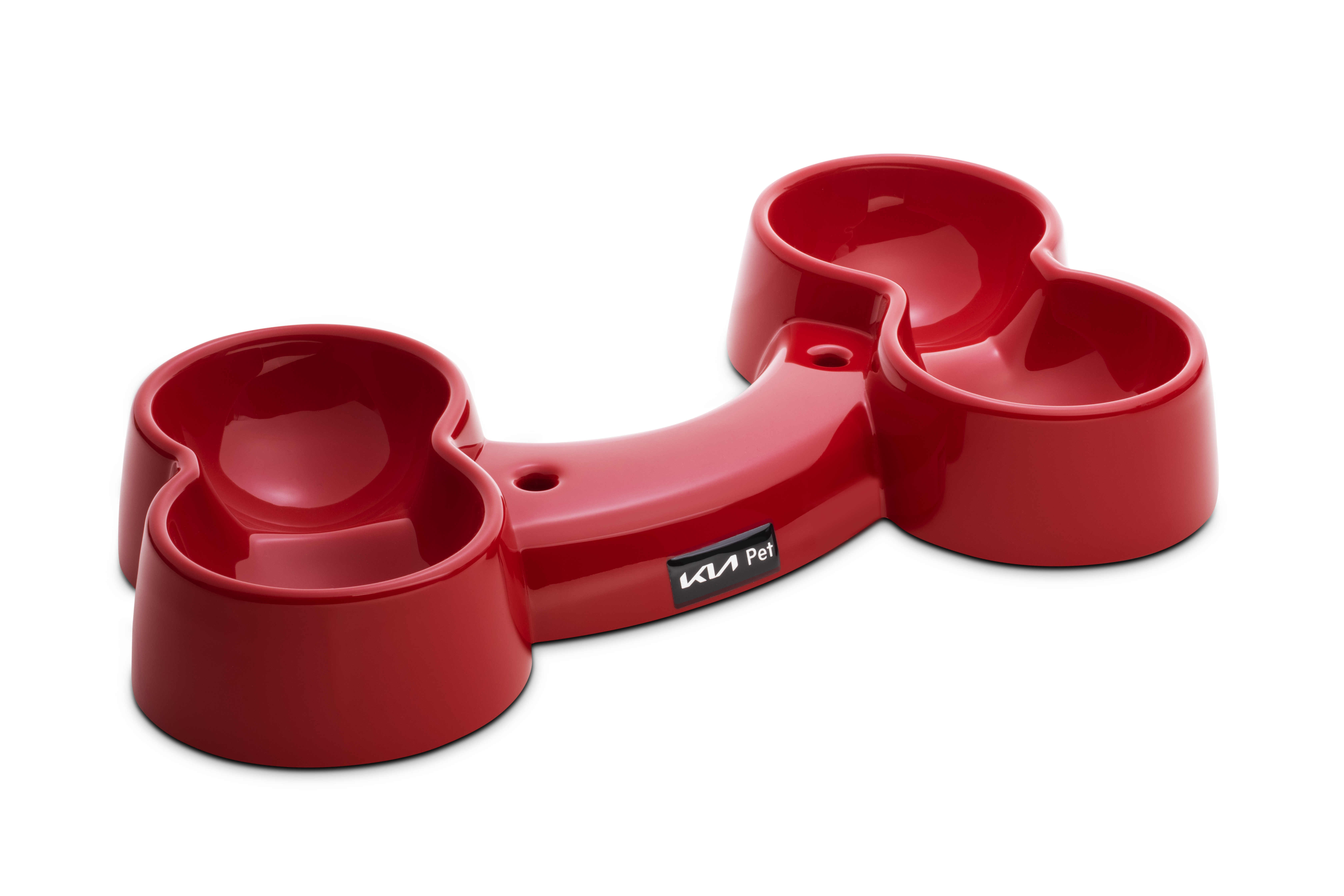 Kia Pet- Plato doble (rojo)
