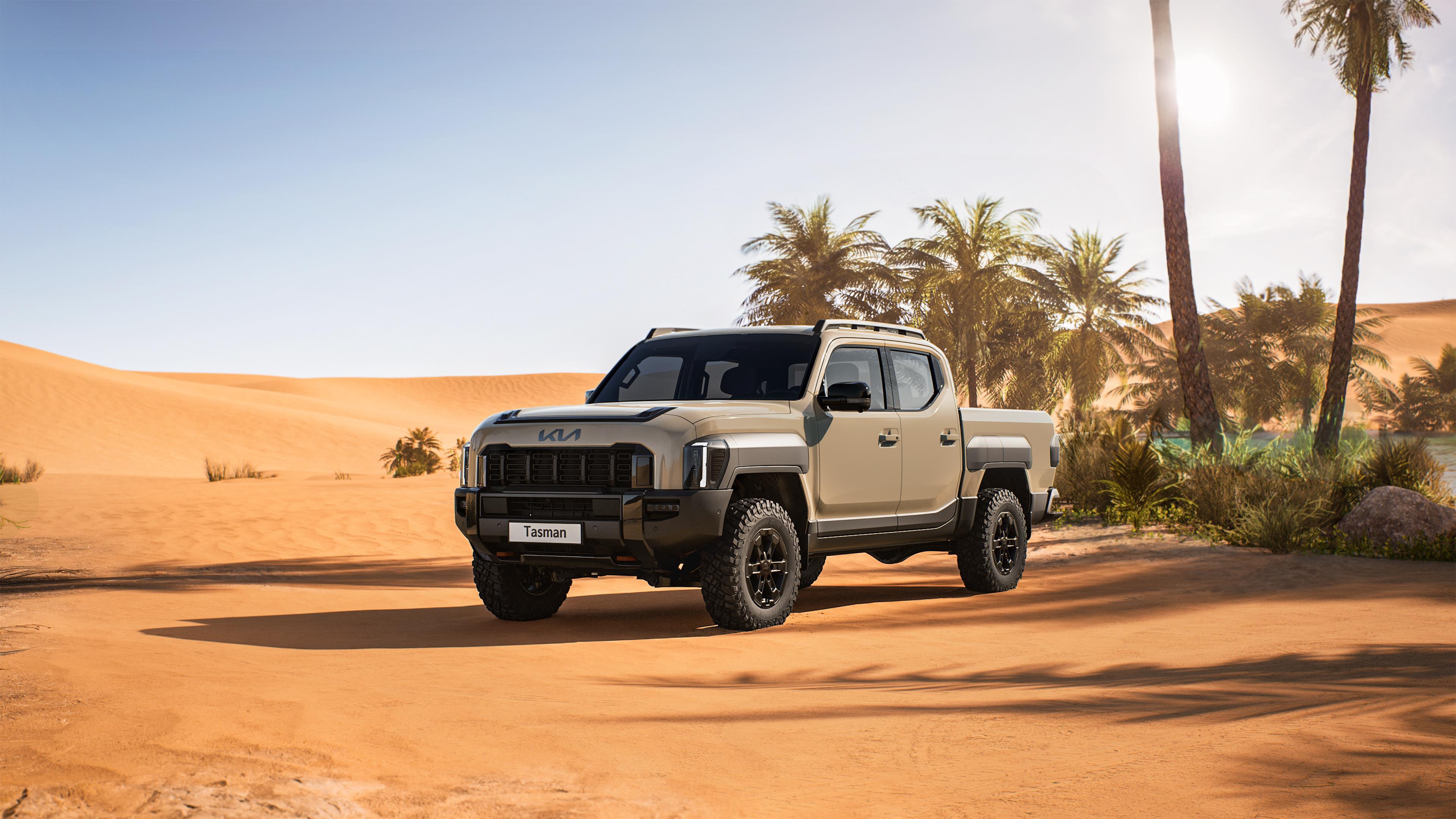 Kia Tasman redefine las pickup con diseño y tecnología innovadores, brindando auténtica practicidad