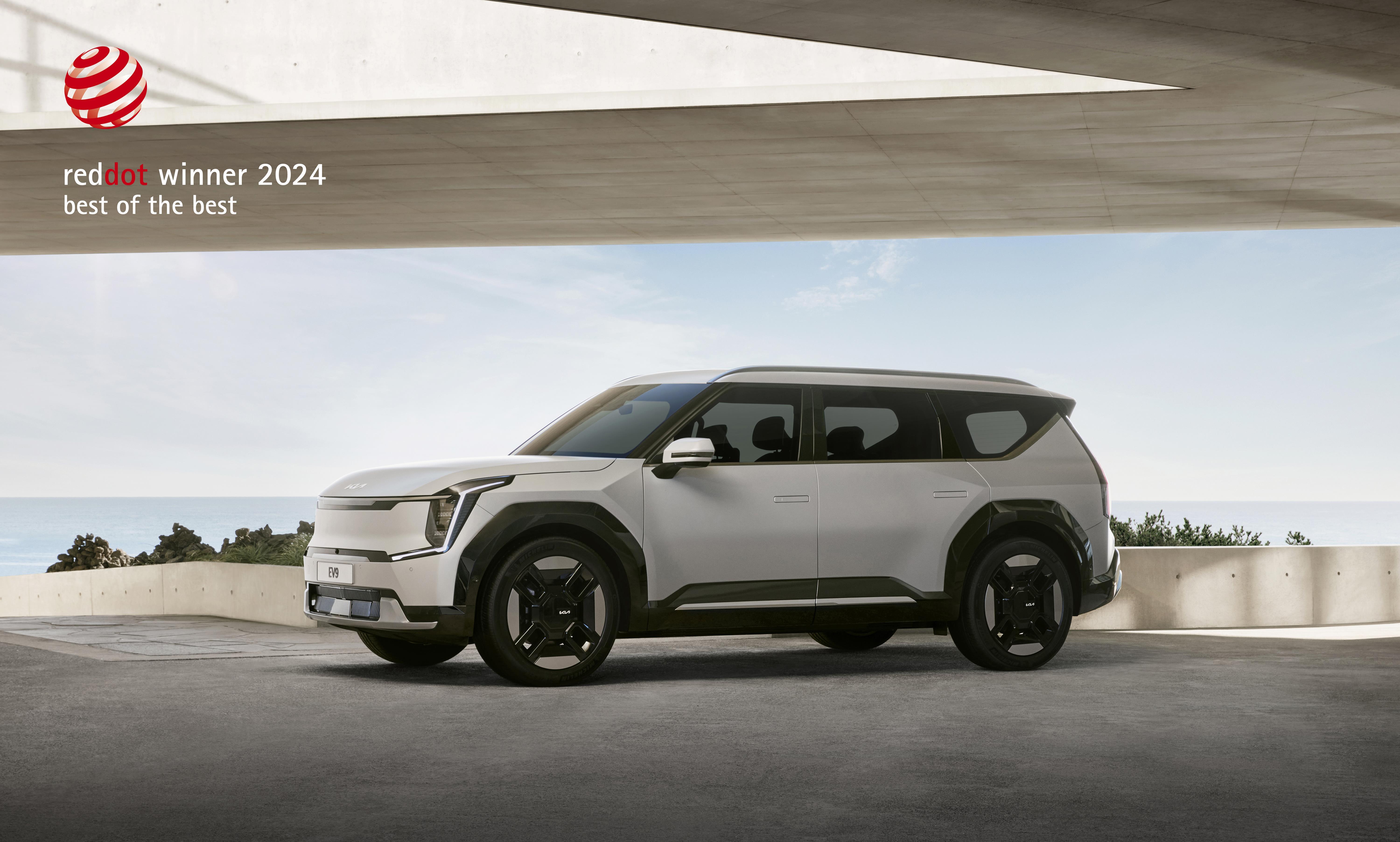 Kia EV9 obtiene el codiciado “Best of the Best” en los premios Red Dot