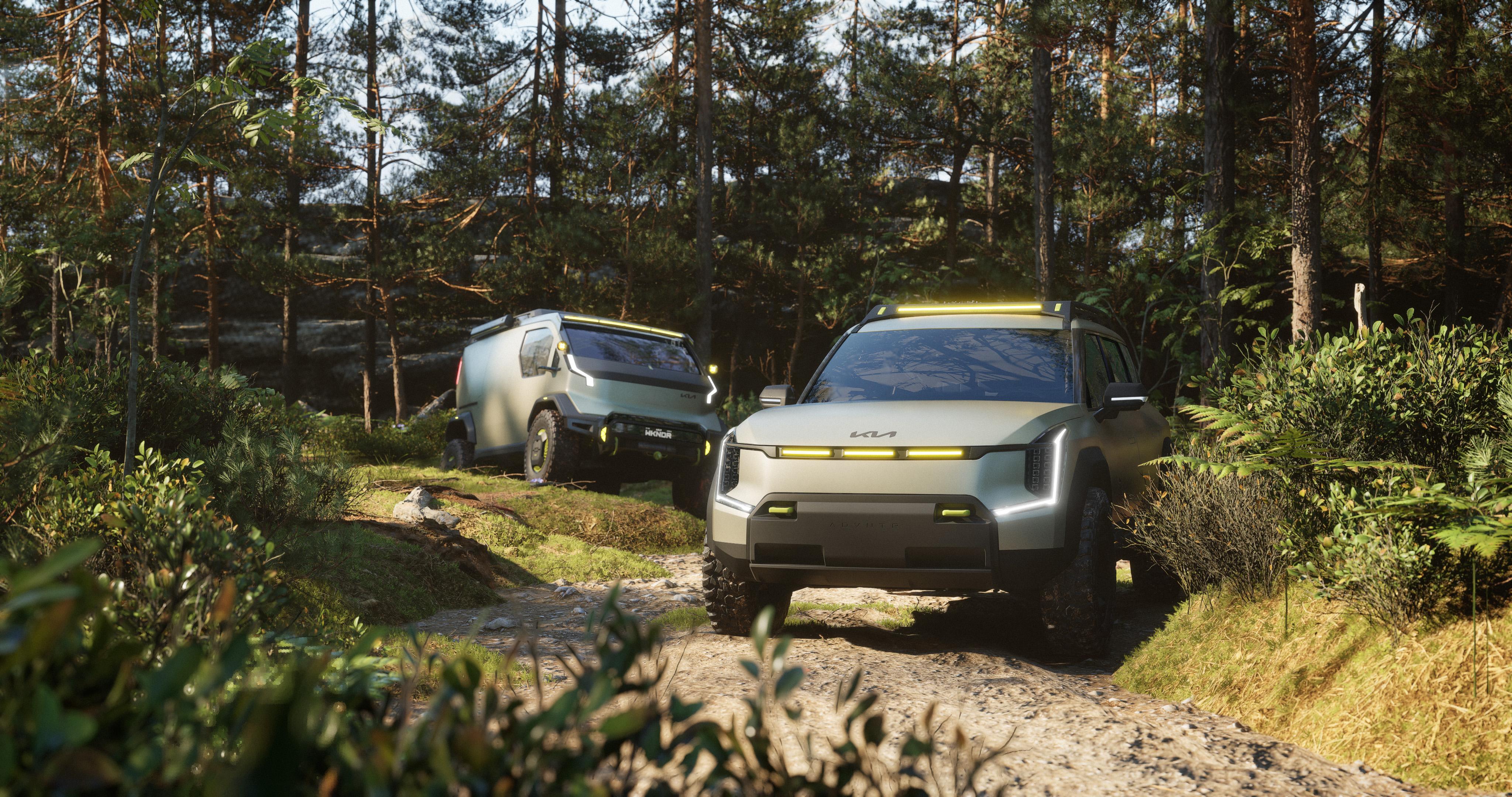Kia regresa al SEMA con conceptos EV personalizados para la aventura