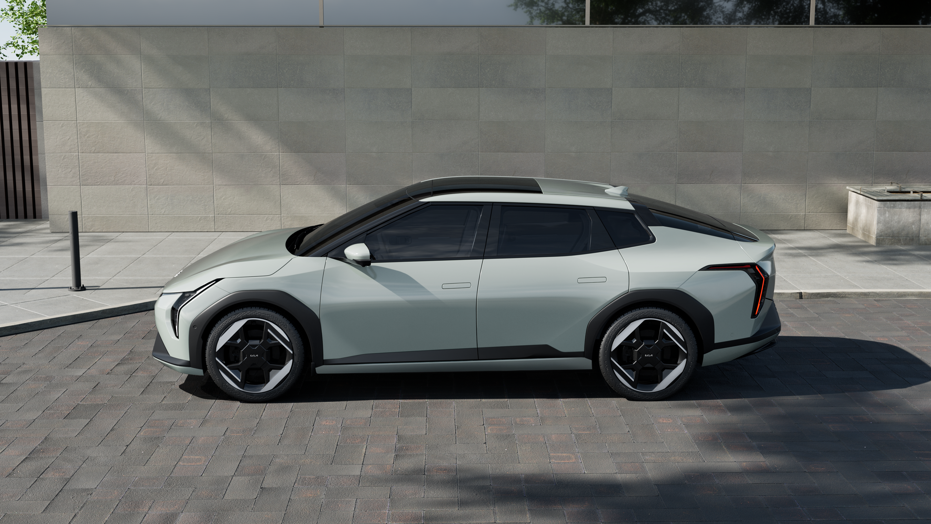 Antes de su estreno mundial, Kia EV4 se presenta con un diseño exterior innovador, elegante y dinámico